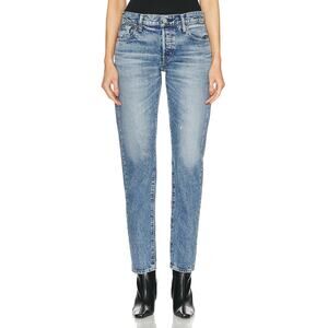 Moussy 'Arden' Blue Tapered Denim Jean Size 24